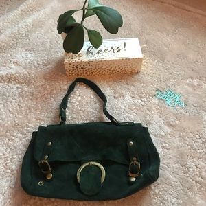 Zara suede purse.